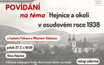 freedlantsko.eu 79 Hejnice a okolí v osudovém roce 1938