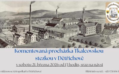 freedlantsko.eu 87 Komentovaná procházka Tkalcovskou stezkou v Dětřichově