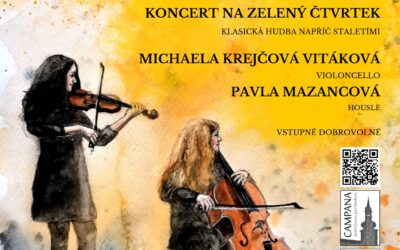 Kalendář akcí na Frýdlantsku a v okolí 3 Velikonoční koncert – smyčcové Duo Yellow