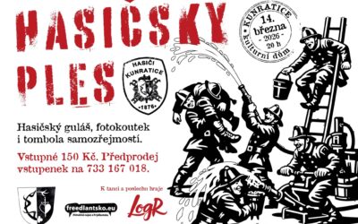 Tipy na výlet, hrady, zámky, památky a přírodní zajímavosti 56 Hasičský ples v Kunraticích