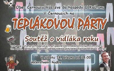 Tepláková párty v Černousích