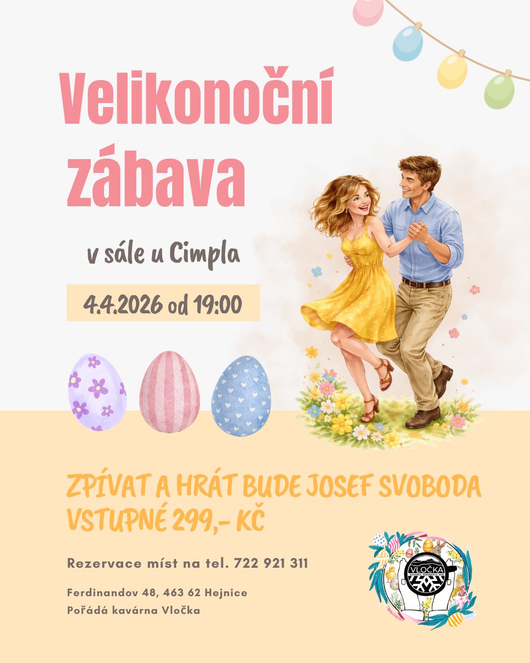 velikonocni zabava u cimpla 2026