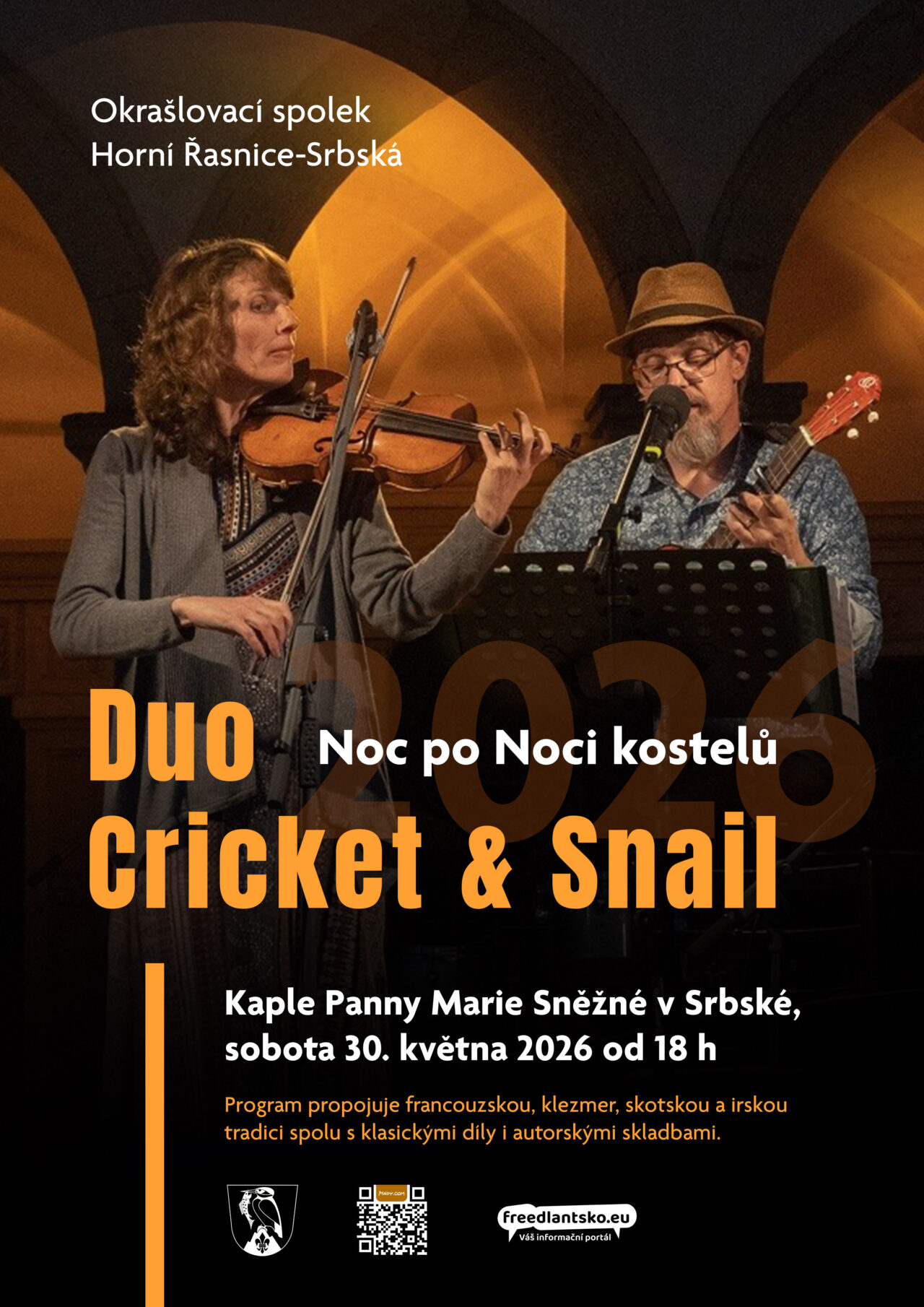 001 duo cricket snails 2026 plakat