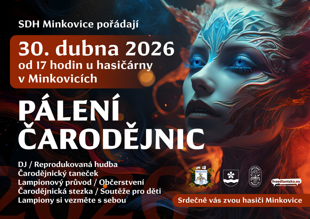 001 hasici minkovice visnova carodejnice plakat 2026