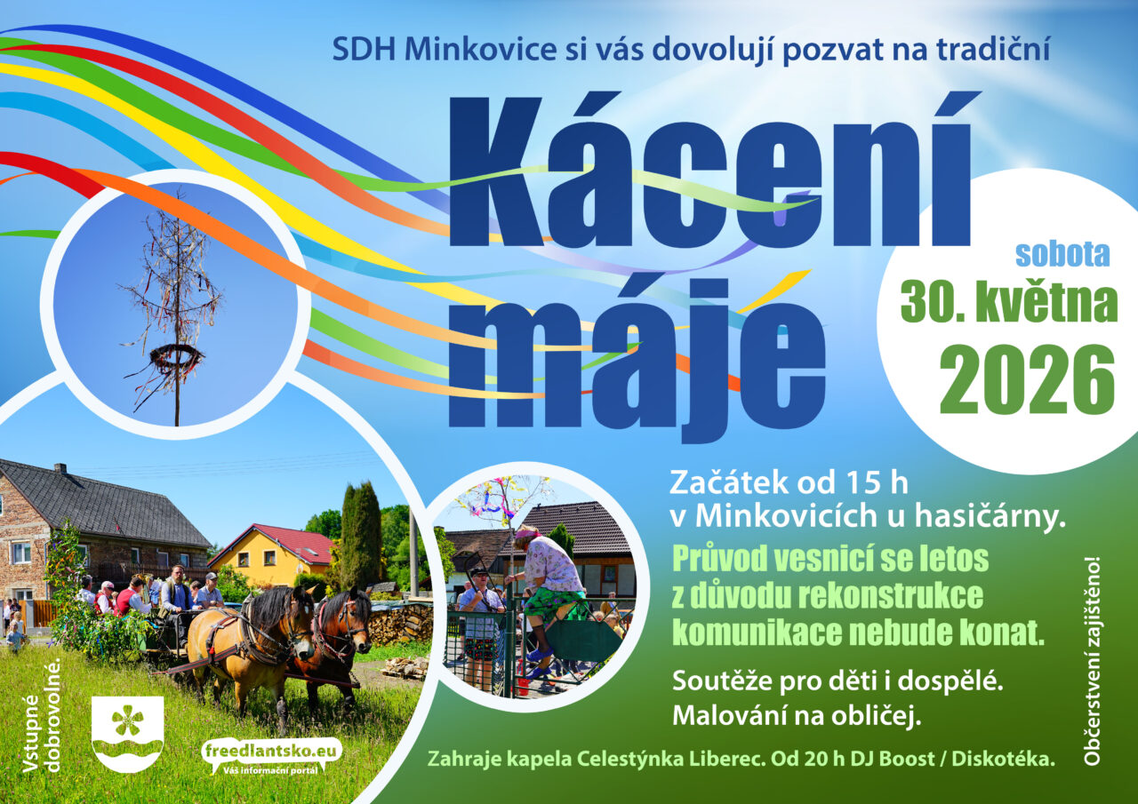 001 kaceni maje 2026 plakat