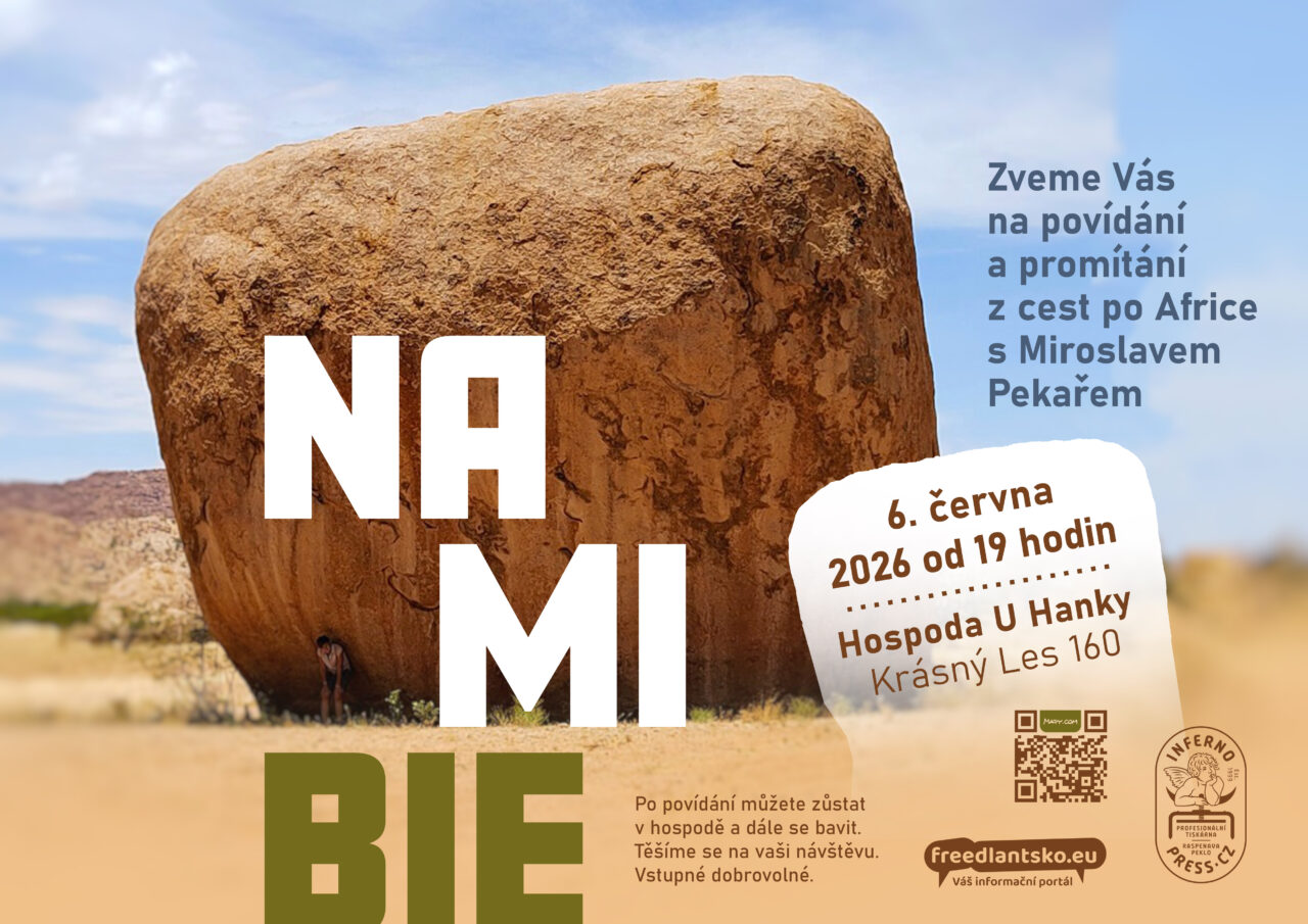 003 pekar namibie krasny les plakat 2026