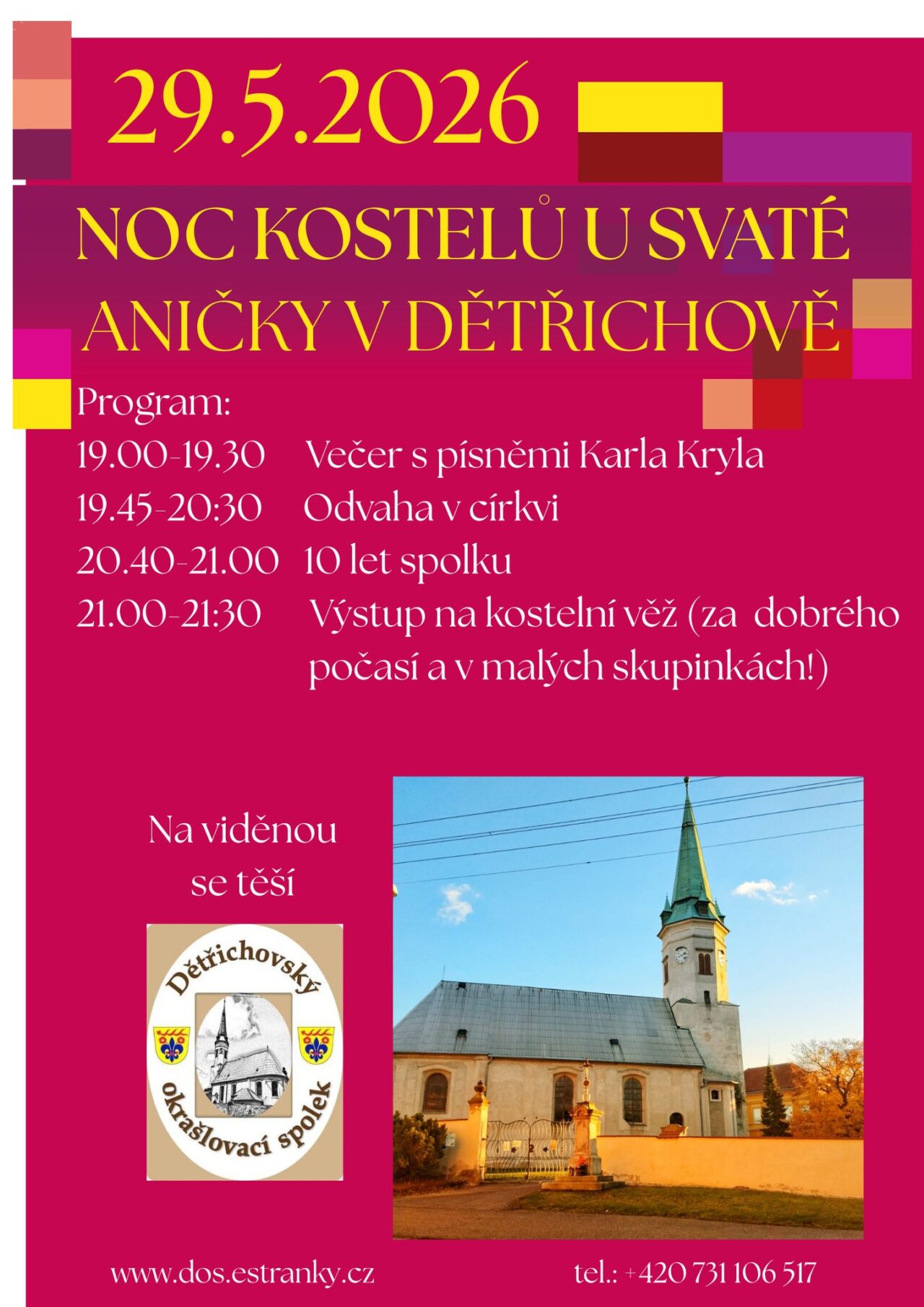 noc kostelu detrichov 2026 noc kostelu detrichov 2026