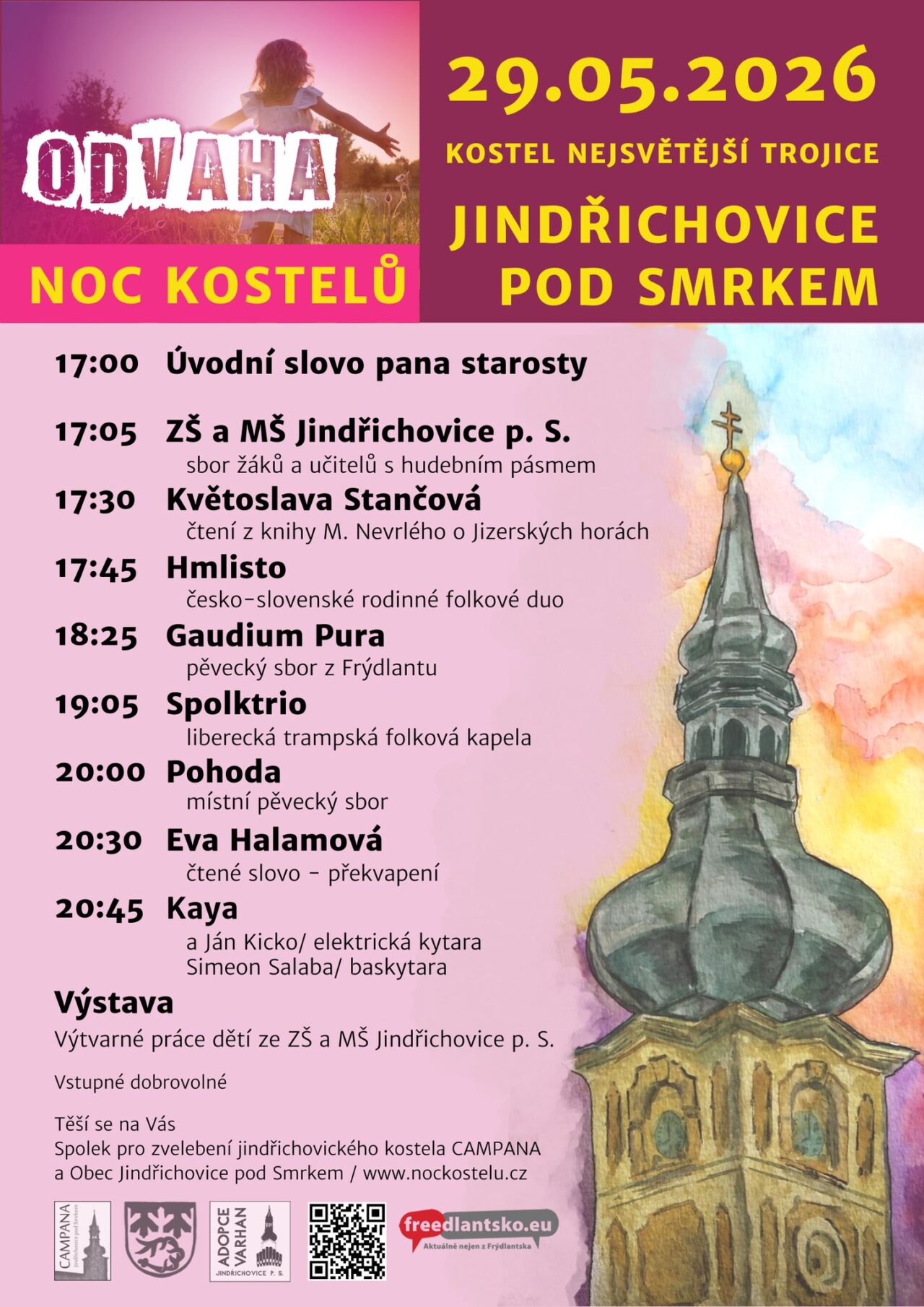 noc kostelu jindrichovice 2026 noc kostelu jindrichovice 2026