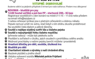 freedlantsko.eu 88 Den otevřených dveří, dětský den a 8. voříškiáda, Azyl Pes Krásný Les