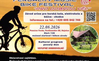 Střední škola hospodářská a lesnická Frýdlant 56 Ferďácký Music Bike Festival pro dobrou věc