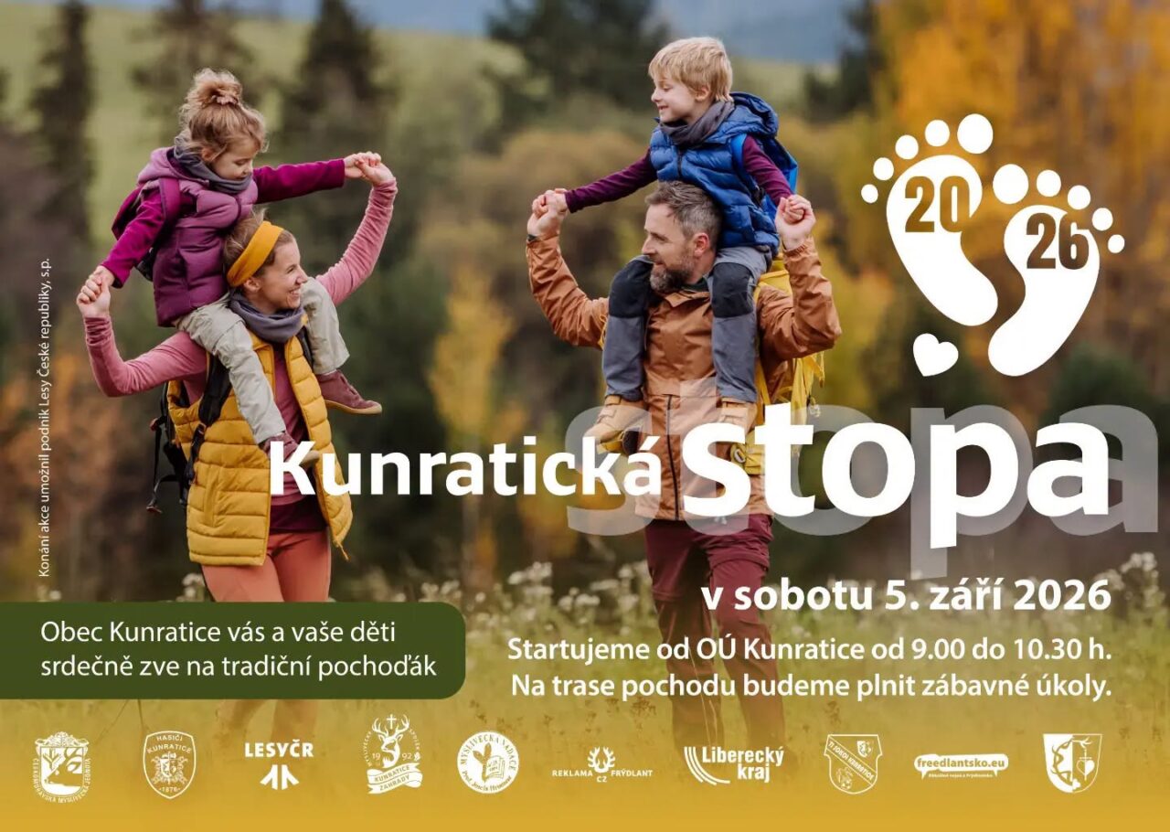 kunraticka stopa 2026 kunraticka stopa 2026