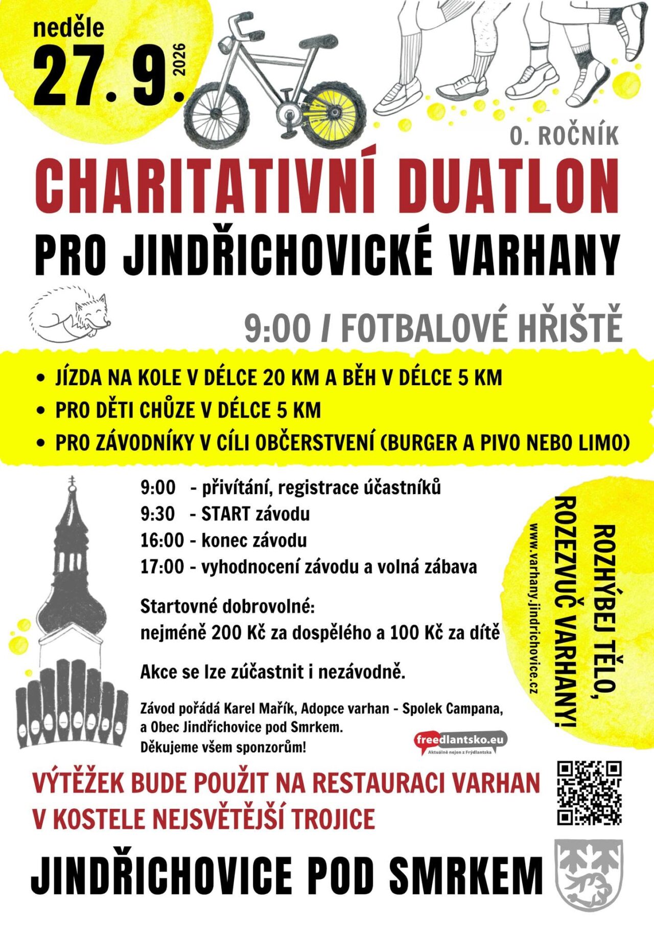 charitativni duatlon 2026