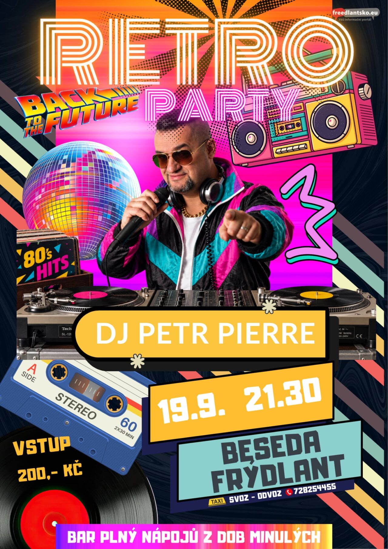 retro party frydlant